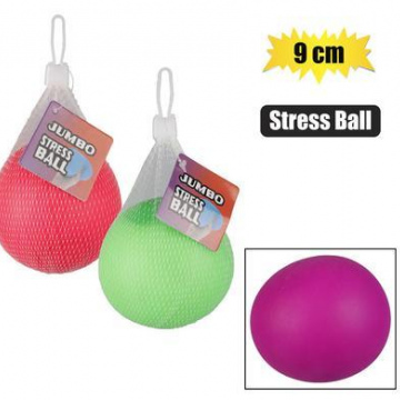 NOVELTY BALL STRESS BRIGHT SQUEEZEME 9cm